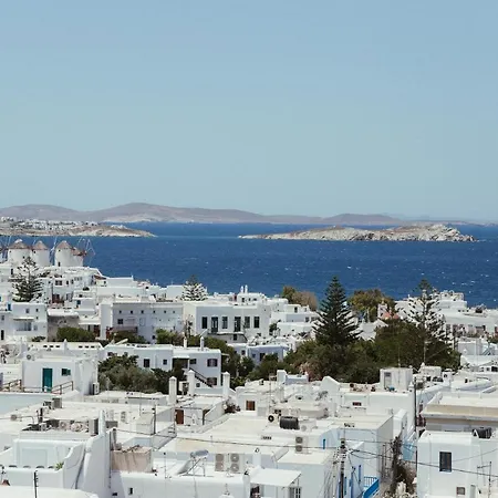 Central Local Living In Mykonos, Main Town Apartament Mykonos Town